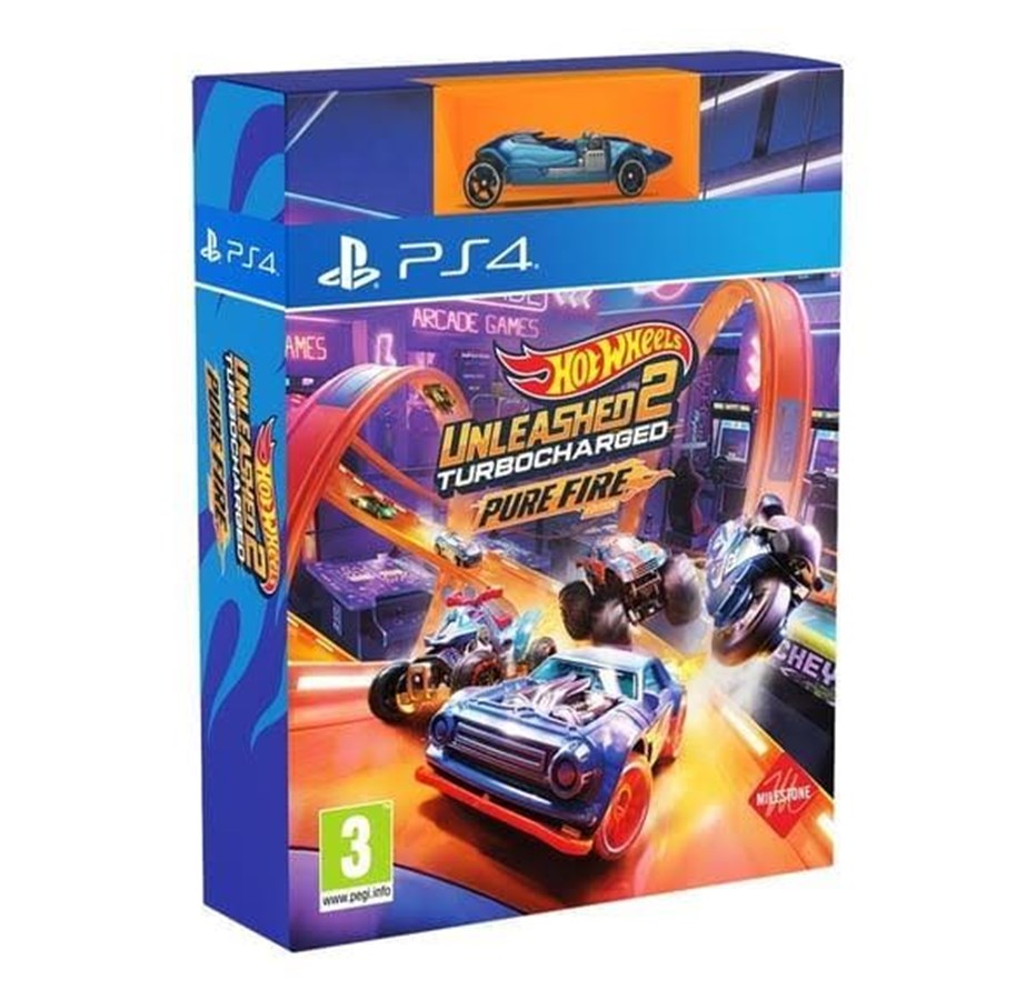 Spil - Hot Wheels Unleashed 2: Turbocharged (Pure Fire Edition) - Sony PlayStation 4 - Racing - 8057168508086