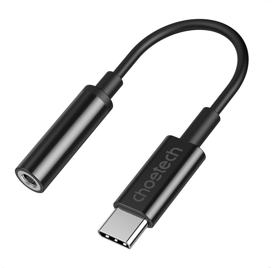 Kabler - diverse - Choetech Adapter  AUX003 USB-C to 3.5mm Audio Jack Adapter - AUX003