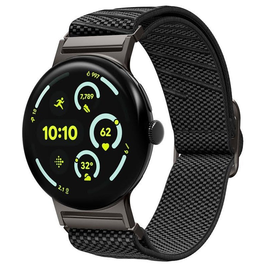 Smartwatch - Tilbehør - Spigen Lite Fit X Band - black - Google Pixel Watch 4/3 45mm - AMP09487