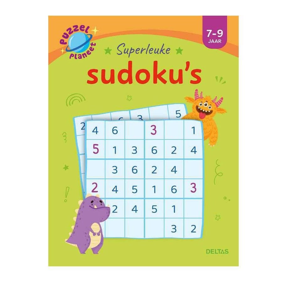 Legetøj - Deltas Puzzle Planet - Super fun Sudoku puzzles for ages 7-9 - 0640872