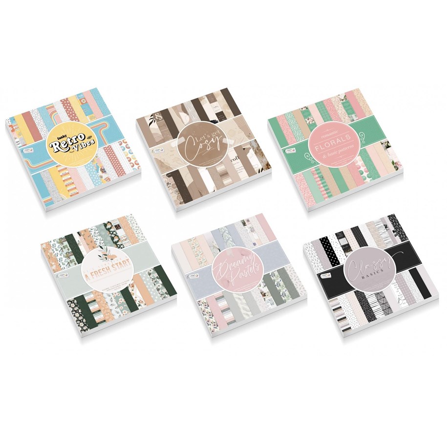 Blokke, Formularer & Notesbøger - Creative Craft Group Blok Design 30,5x30,5 240g. 24 ark. - CR0237/21A3