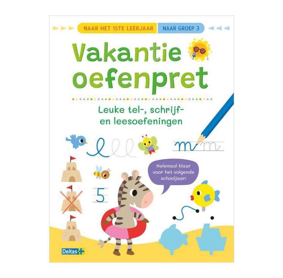 Børnebøger - - Holiday Practice Fun Counting and Writing Exercises - To Group 3 (NL) - Børnebog - 0640332