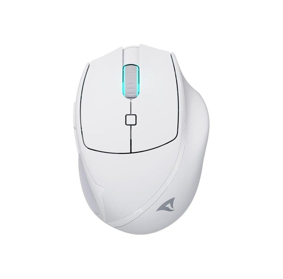 Mus - Sharkoon OfficePal M25W - mouse - 2.4 GHz USB - white - Mus - Optisk - 6 knapper - Hvid - 4044951039654