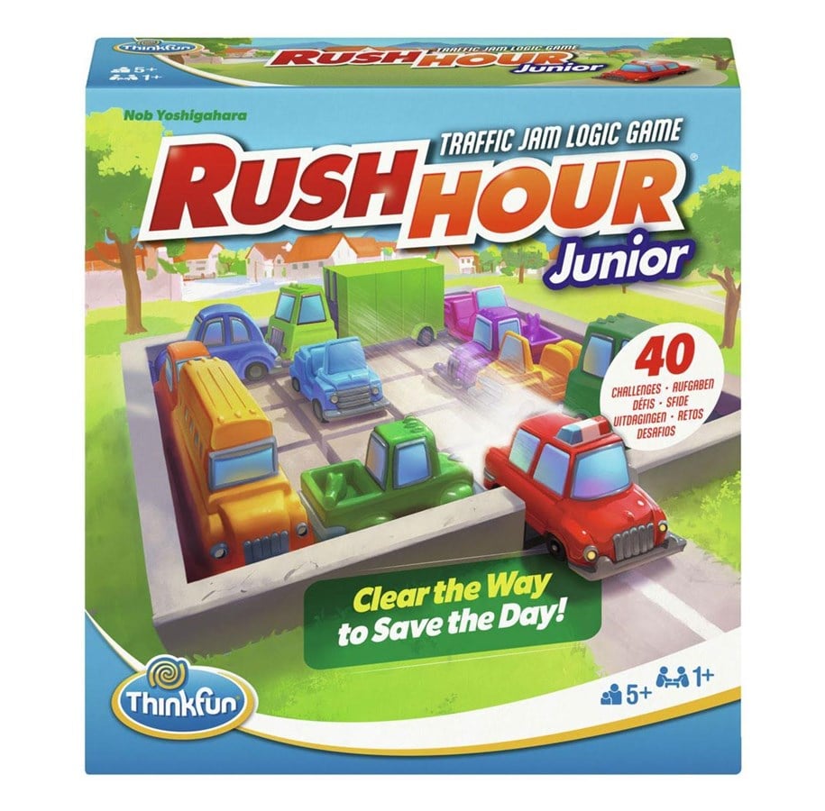 Legetøj - Ravensburger - Rush Hour 2024 Junior Puzzle Game (EN) - 766024