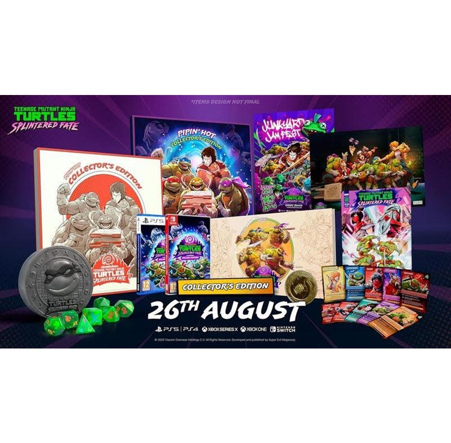 Spil - Teenage Mutant Ninja Turtles: Splintered Fate Pipin' Hot (Collector's Edition) - Sony PlayStation 5 - Action/Adventure - 5056635614940