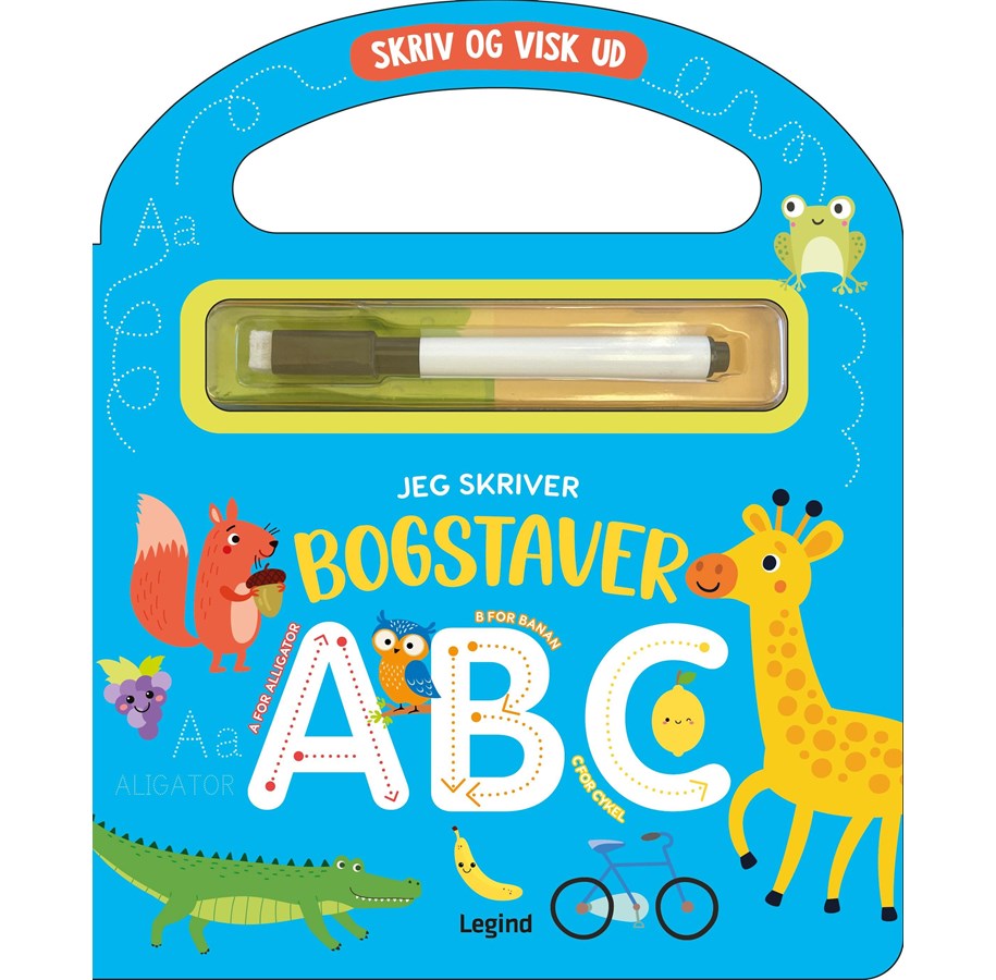 Børnebøger - Jeg skriver - Bogstaver - Børnebog - Papbog *DEMO* - 9788776391461