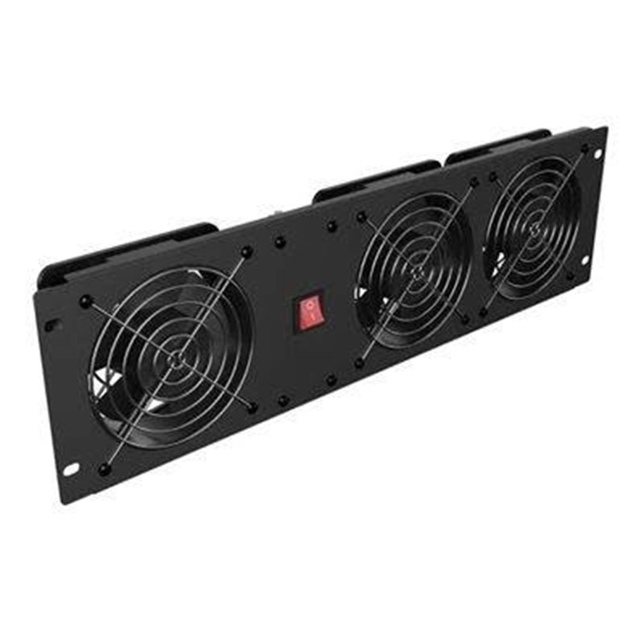 Lanberg - rack fan panel (vertical) - with three fans - 3U | Billig