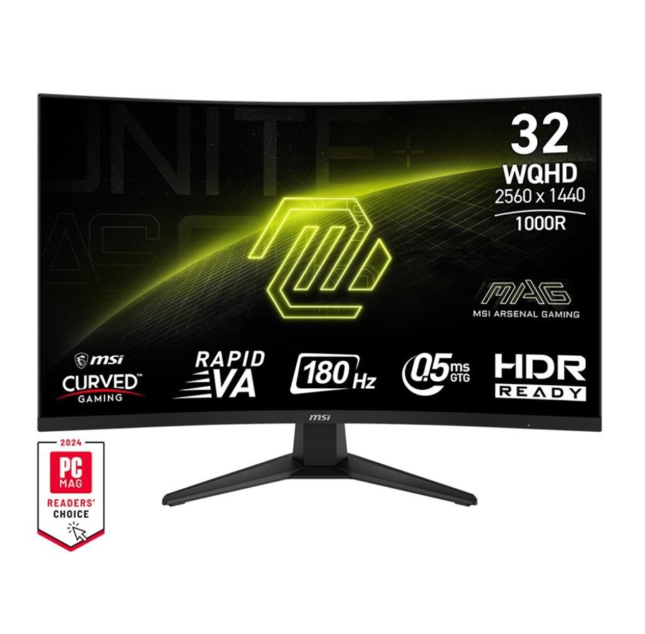Skærm - 32" MSI MAG 325CQF - LED monitor - curved - 32" - MAG 325CQF