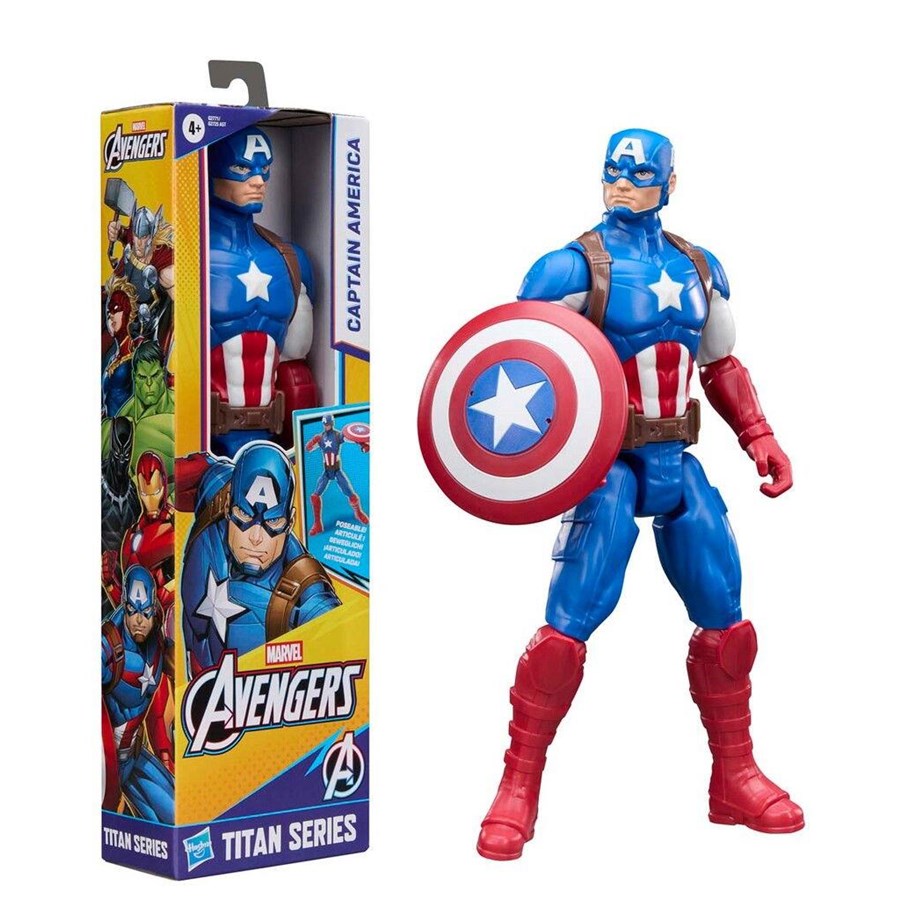 Figur - Avengers Titan Figure 30 cm V2 - Captain America - G27715X0