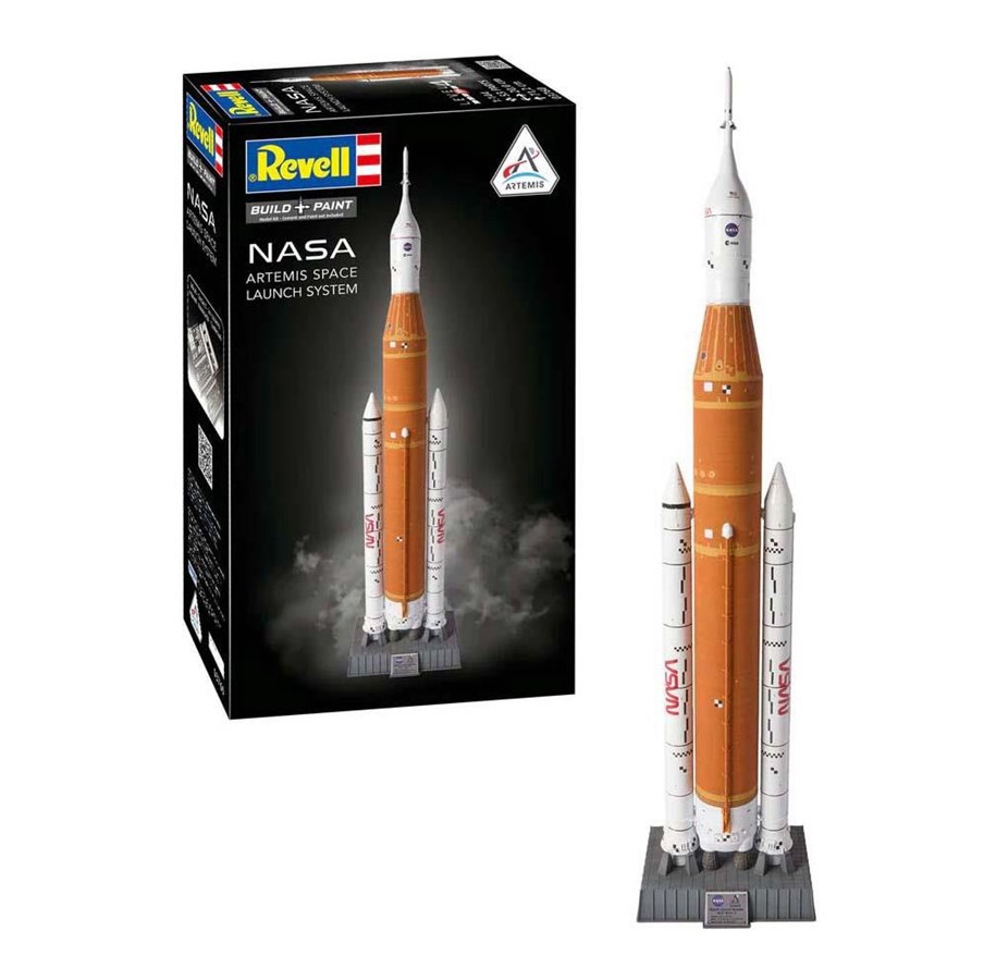 Konstruktionslegetøj - Revell Modelbouwpakket - NASA Artemis Space Launch System - 90dlg. - 03760