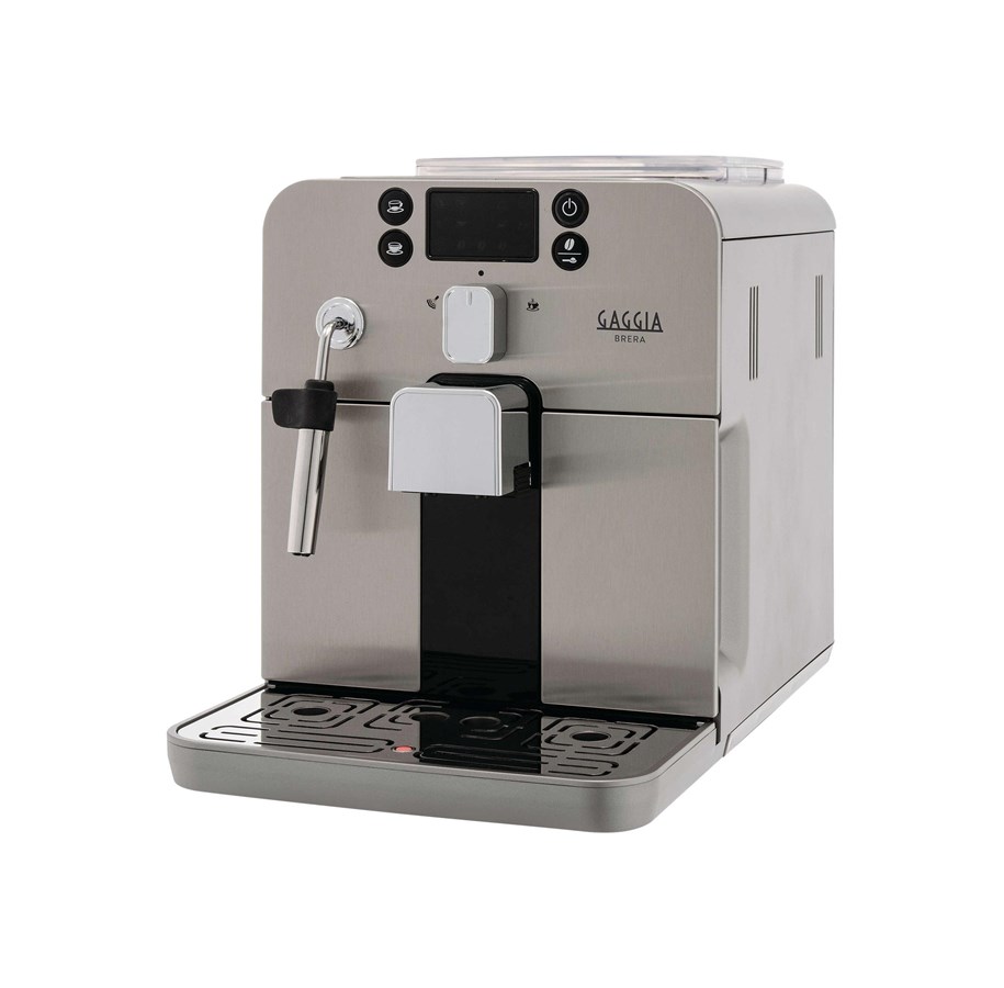 Kaffe og Espresso - Philips Gaggia Brera RI9305 - automatic coffee machine with milk frother - 15 bar - black / silver - RI9305/11