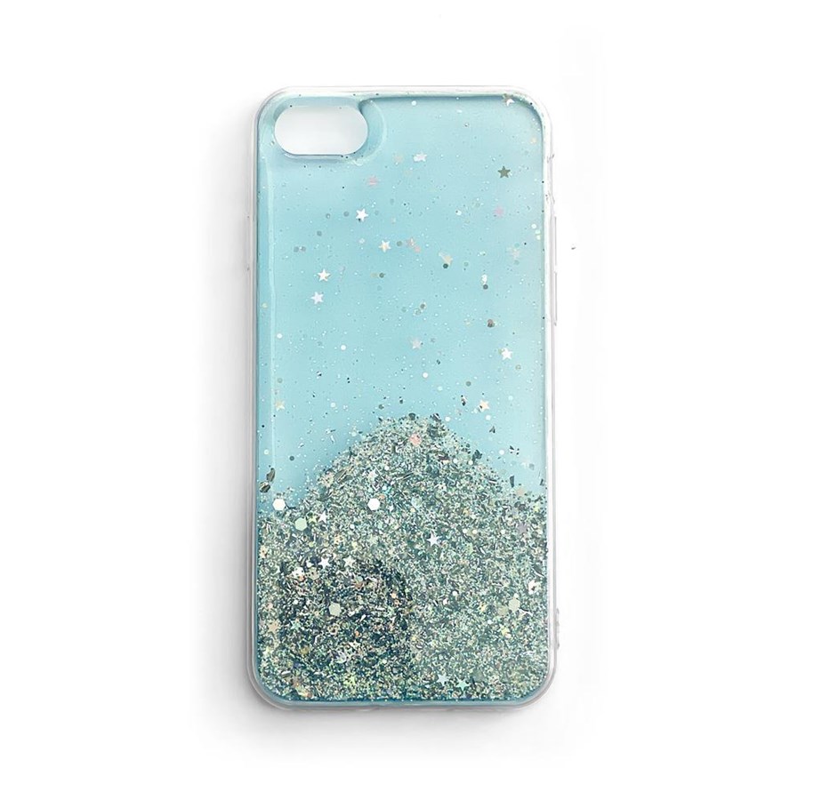 Mobil - Covers & Cases - Wozinsky Star Glitter Shiny Case Cover with Glitter Samsung Galaxy A30 Blue - 9111201926677