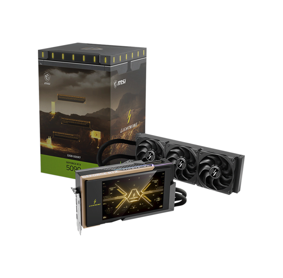 Grafikkort - MSI GeForce RTX 5090 Lightning Z - 32GB GDDR7 RAM - Grafikkort - G5090-32LZ