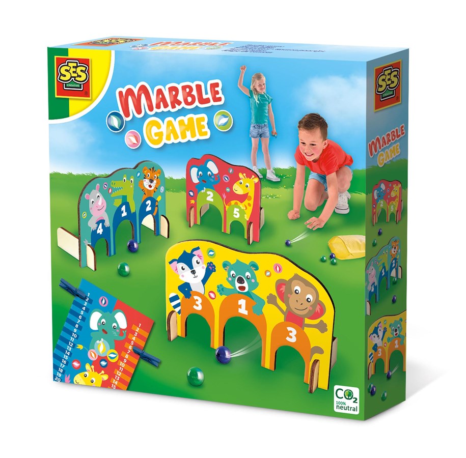 Legetøj - SES Creative SES Marble Game - Wooden Gates - 02301
