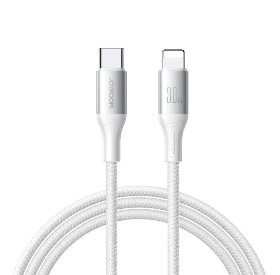 USB kabel - Joyroom S-A28 Flash Series 30W USB-C - Lightning cable 2m - white - S-A28_CLW2