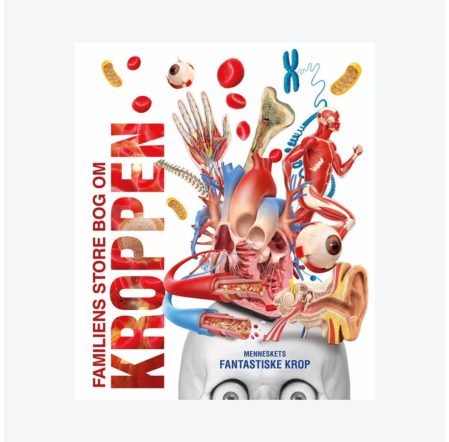Børnebøger - Familiens store bog om kroppen - Børnebog - Hardcover *DEMO* - 9788742511992