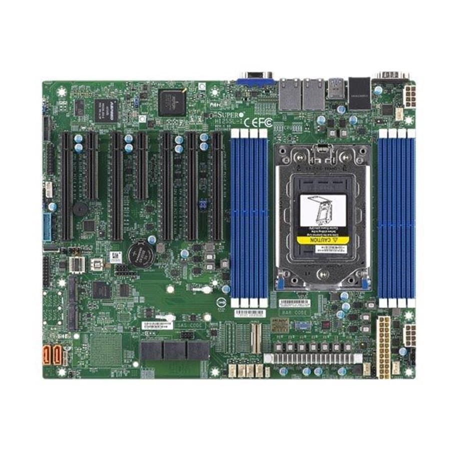 Bundkort - Supermicro H12SSL-i (BULK) Bundkort - AMD SP3 - DDR4 RAM - ATX - MBD-H12SSL-I-B