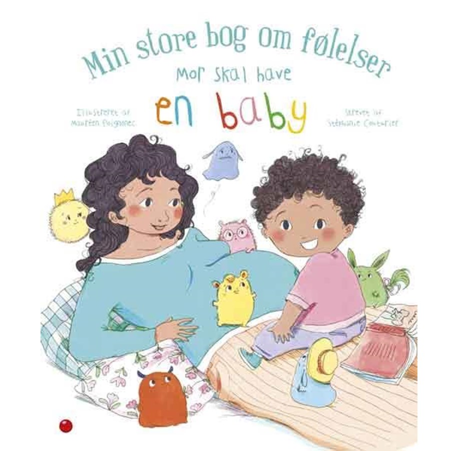 Børnebøger - Min store bog om følelser: Mor skal have en baby - Børnebog - Hardcover *DEMO* - 9788776260163