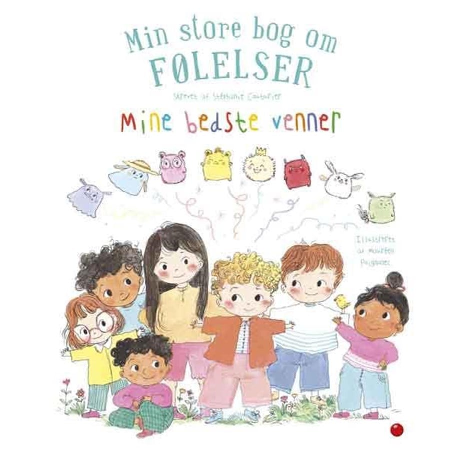 Børnebøger - Min store bog om følelser: Mine bedste venner - Børnebog - Hardcover *DEMO* - 9788776261313