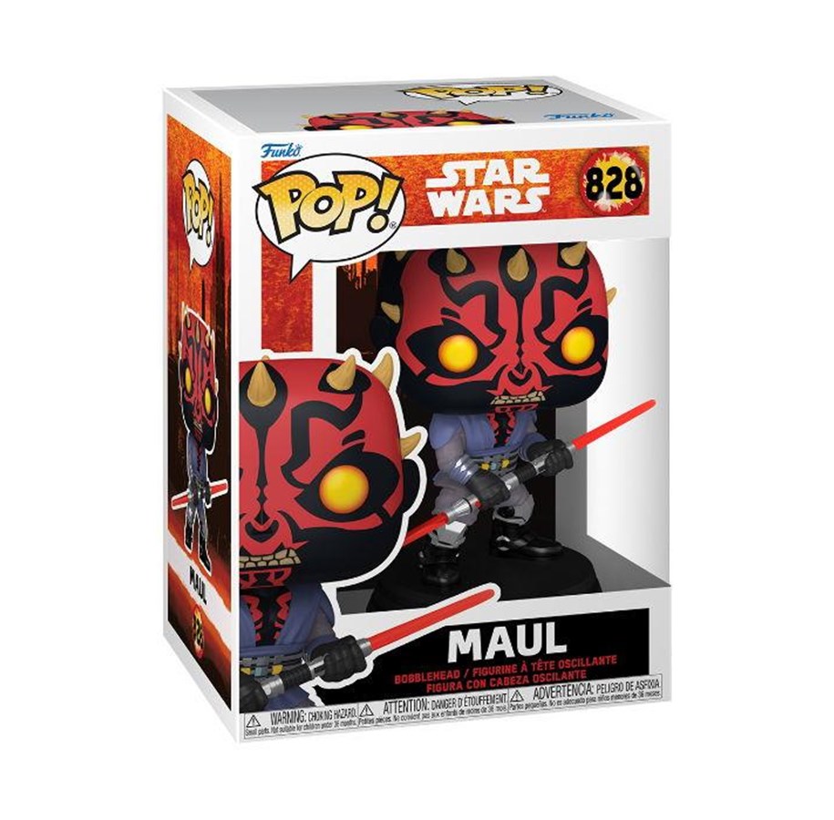 Merchandise - Funko! - POP Vinyl Star Wars DMSR MAUL - Figur - 90357