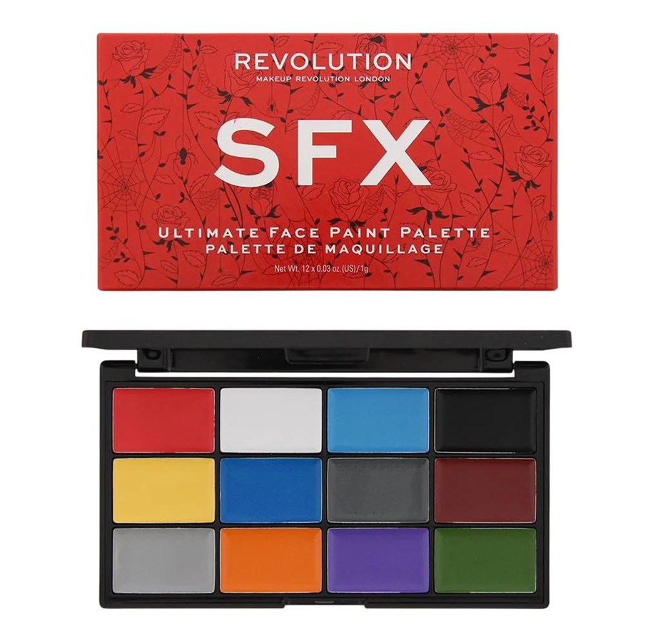Makeup - Makeup Revolution Revolution SFX Face Palette  12 g.– 12 Shades. - 5057566158282