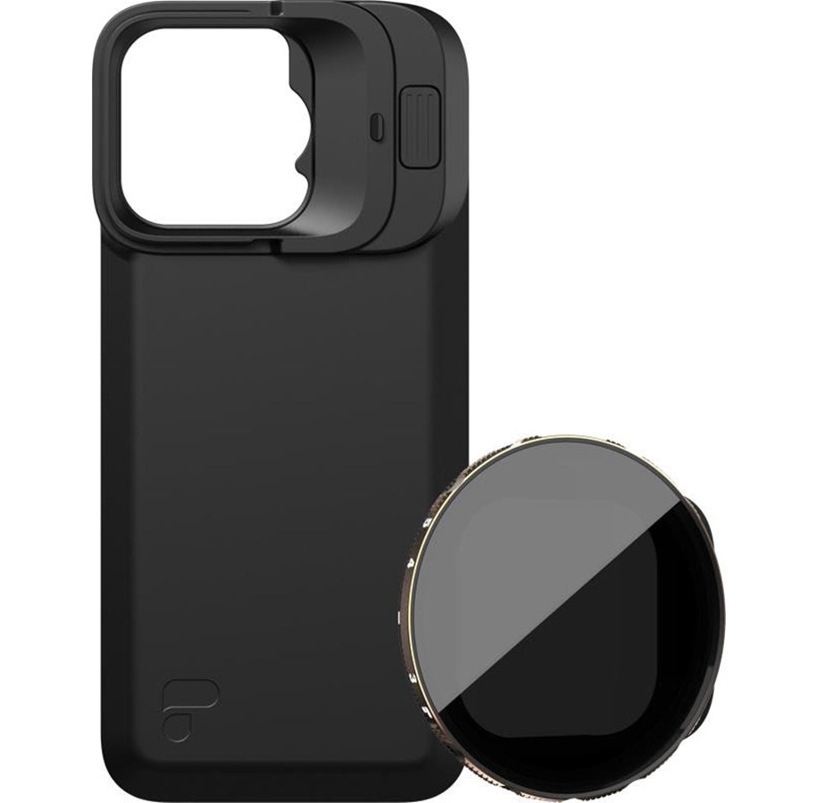 Mobil - Covers & Cases - PolarPro Kit - LiteChaser iPhone 16 Pro Exo BackPl - 131161
