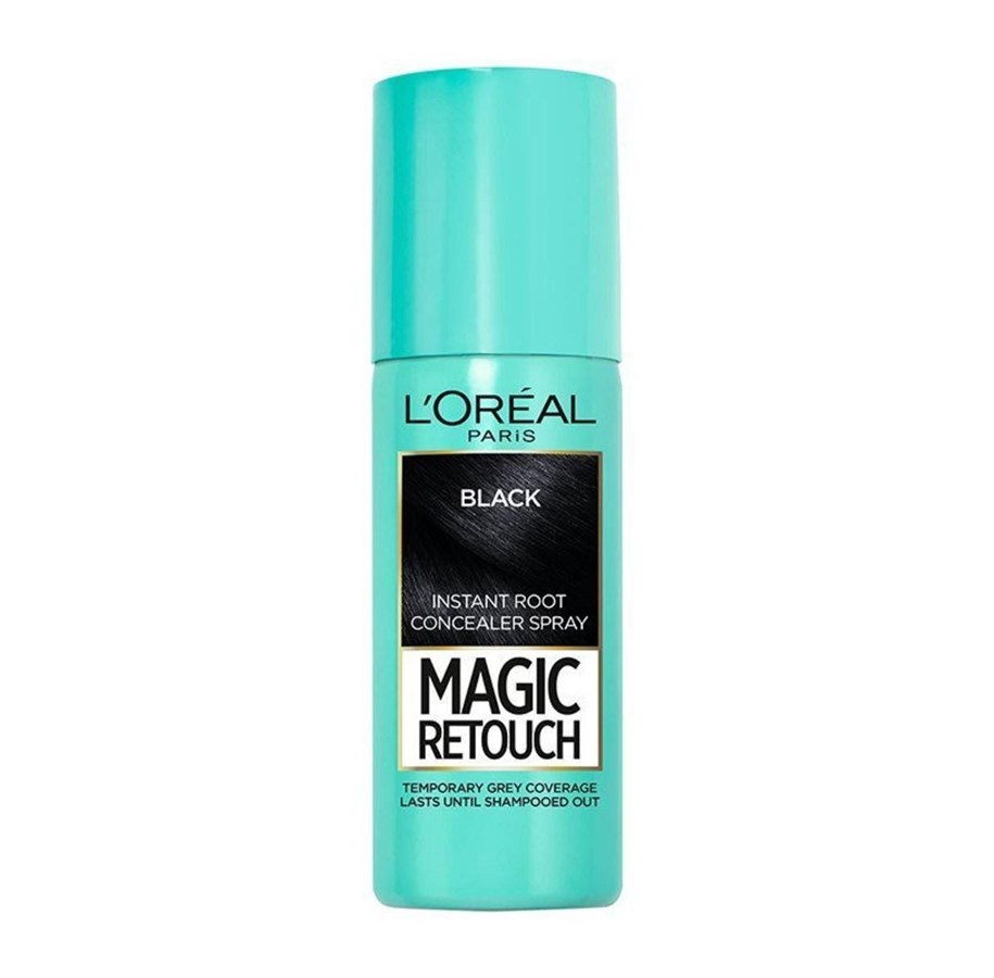 Hårpleje - L`Oreal Paris Magic Retouch Root Touch-Up Spray 75 ml.- Black - 3600523192687
