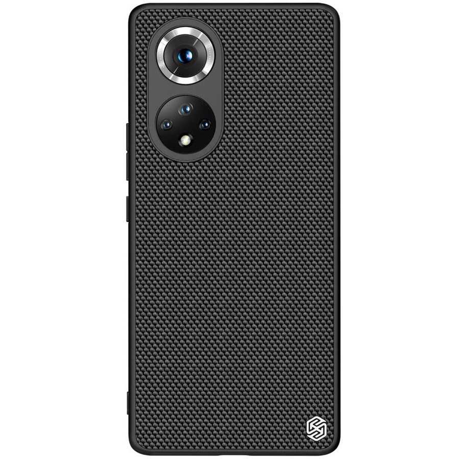 Mobil - Covers & Cases - Nillkin Textured Case Rugged Reinforced Case with Gel Frame and Nylon Back Honor 50 Pro Black - 6902048222311