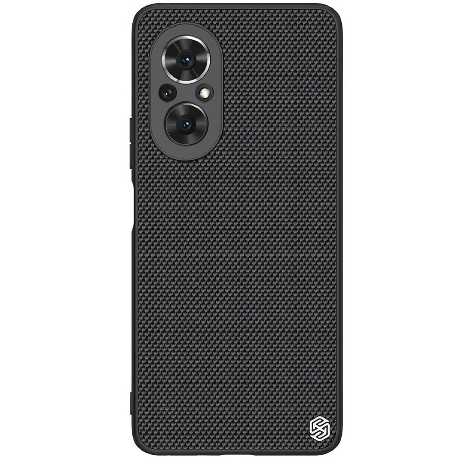 Mobil - Covers & Cases - Nillkin Textured Case Durable Reinforced Case with Gel Frame and Nylon Back Honor 50 SE Black - 6902048222328