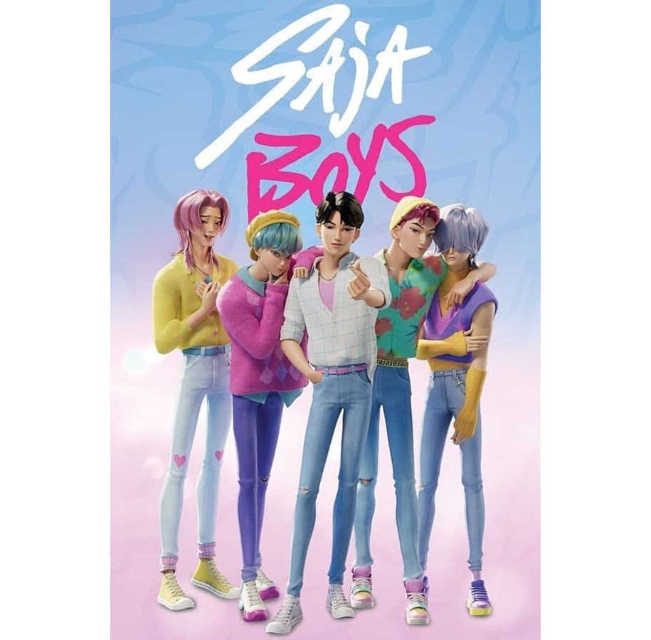 Merchandise - Pyramid - V3 Maxi Poster K-Pop Demon Hunters (Saja Boys) - Plakat - PP2510409