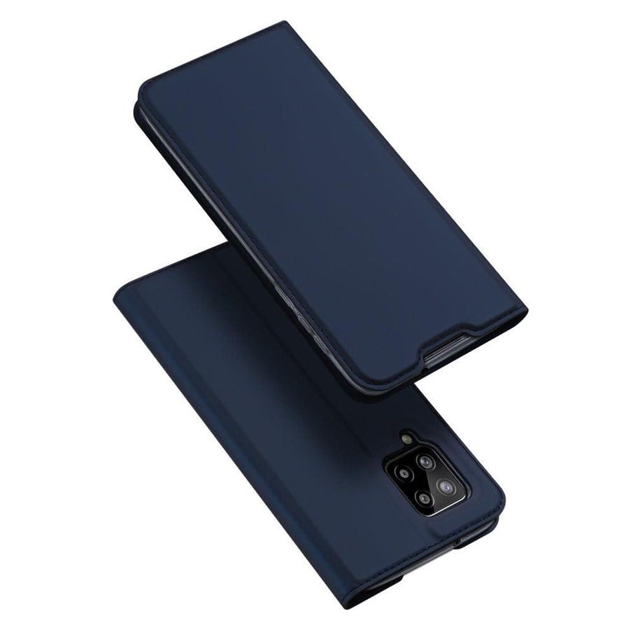 Mobil - Covers & Cases - Dux Ducis  Skin Pro Holster Case Flip Cover Samsung Galaxy A42 5G Blue - 6934913057087