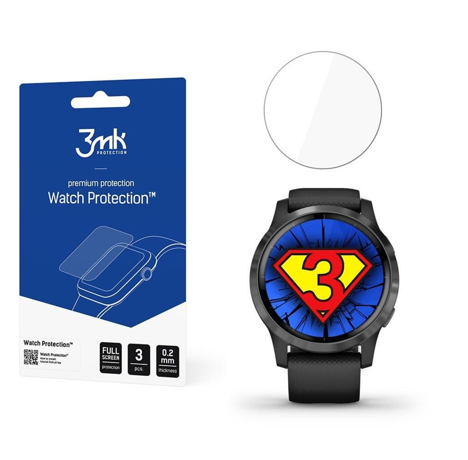 Smartwatch - Tilbehør - 3mk Garmin Vivoactive 4 -  Watch Protection™ v. ARC+ - 5903108241588