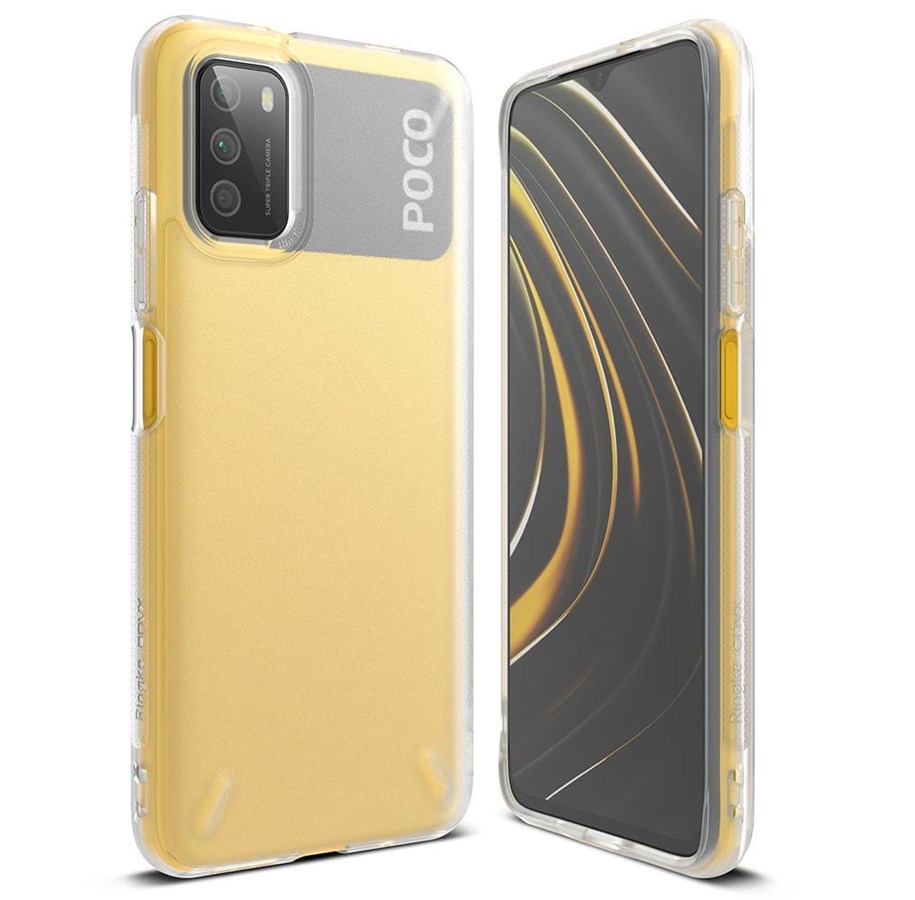 Mobil - Covers & Cases - Ringke Onyx Rugged Case Cover Xiaomi Poco M3 Transparent (OXXI0003) - 8809785456048
