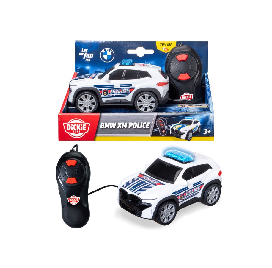 Legetøjsbil - Dickie BMW XM Police Racer - 203712034038