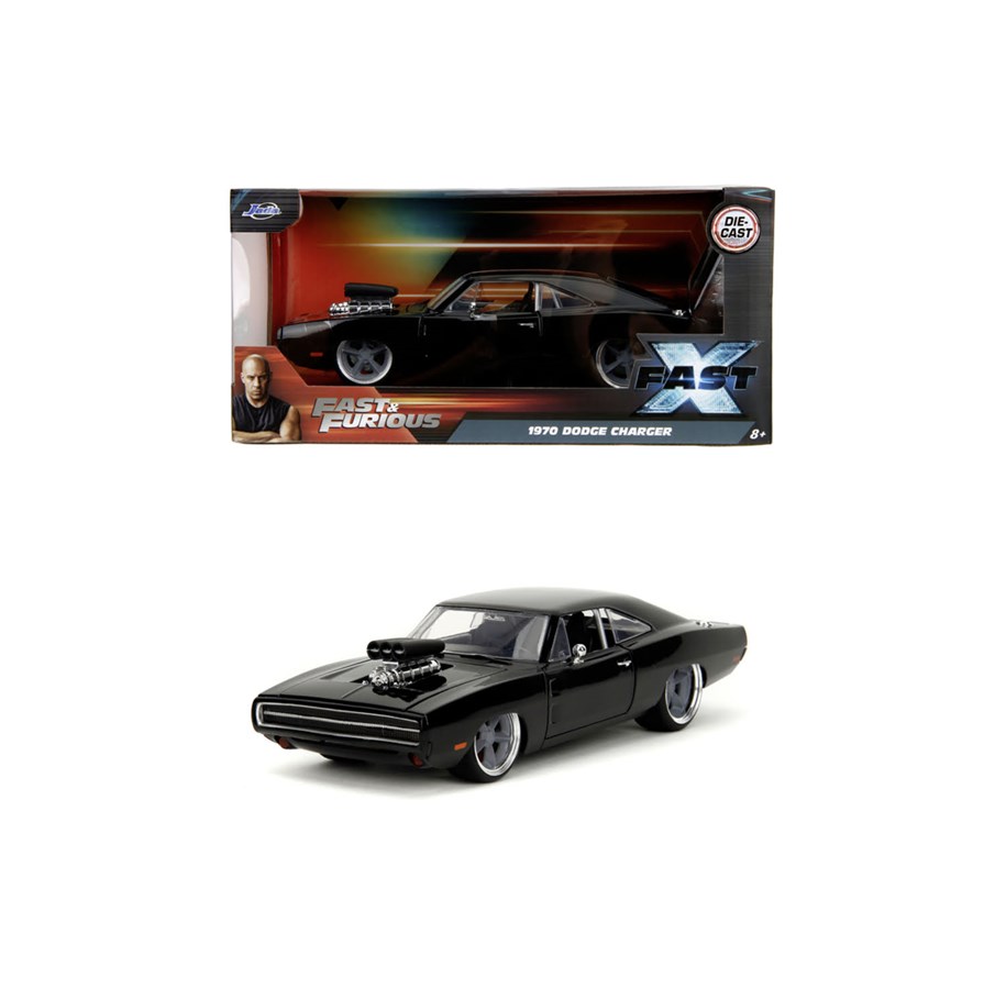 Legetøjsbil - Jada Toys Fast & Furious 1970 Dodge (F10) 1:24 - 9334918314R00