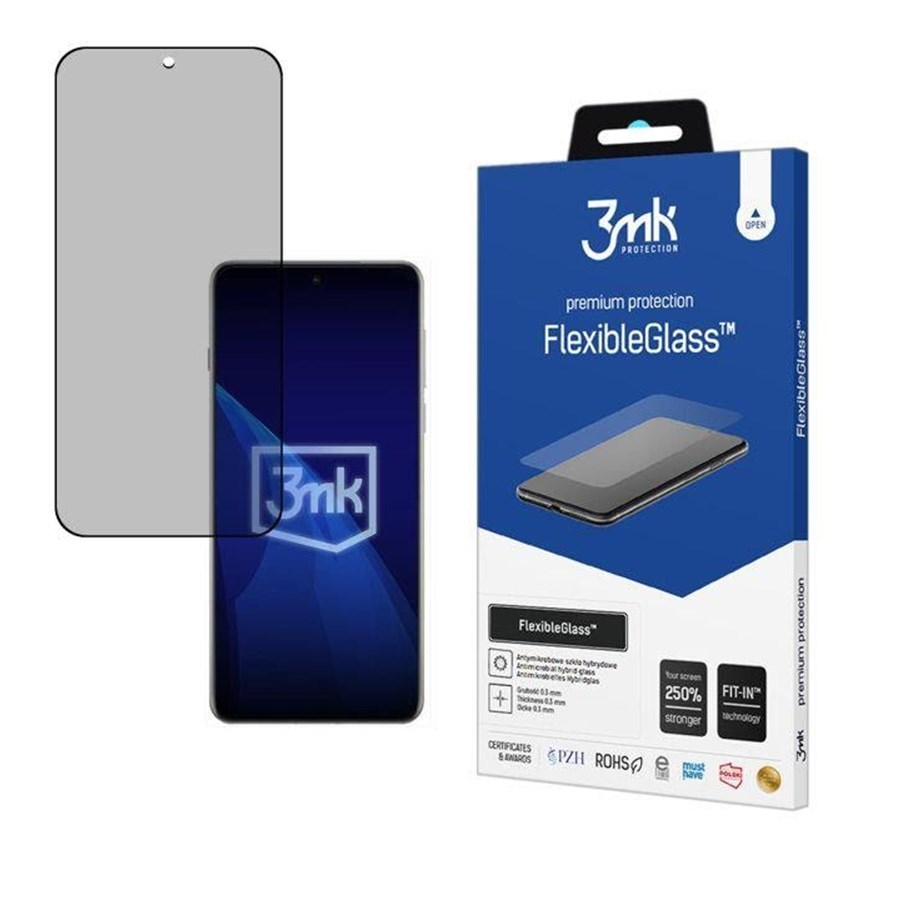 Mobil - Beskyttelsesglas - 3mk Hybrid glass  FlexibleGlass™ on Oppo Find X8 - 5903108621113