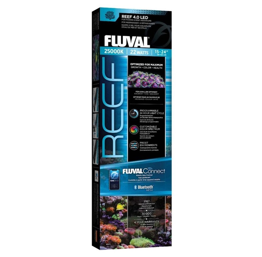 Fisk - FLUVAL Reef 4.0 LED w/BT Mesh 22W 38-61 cm - 16905