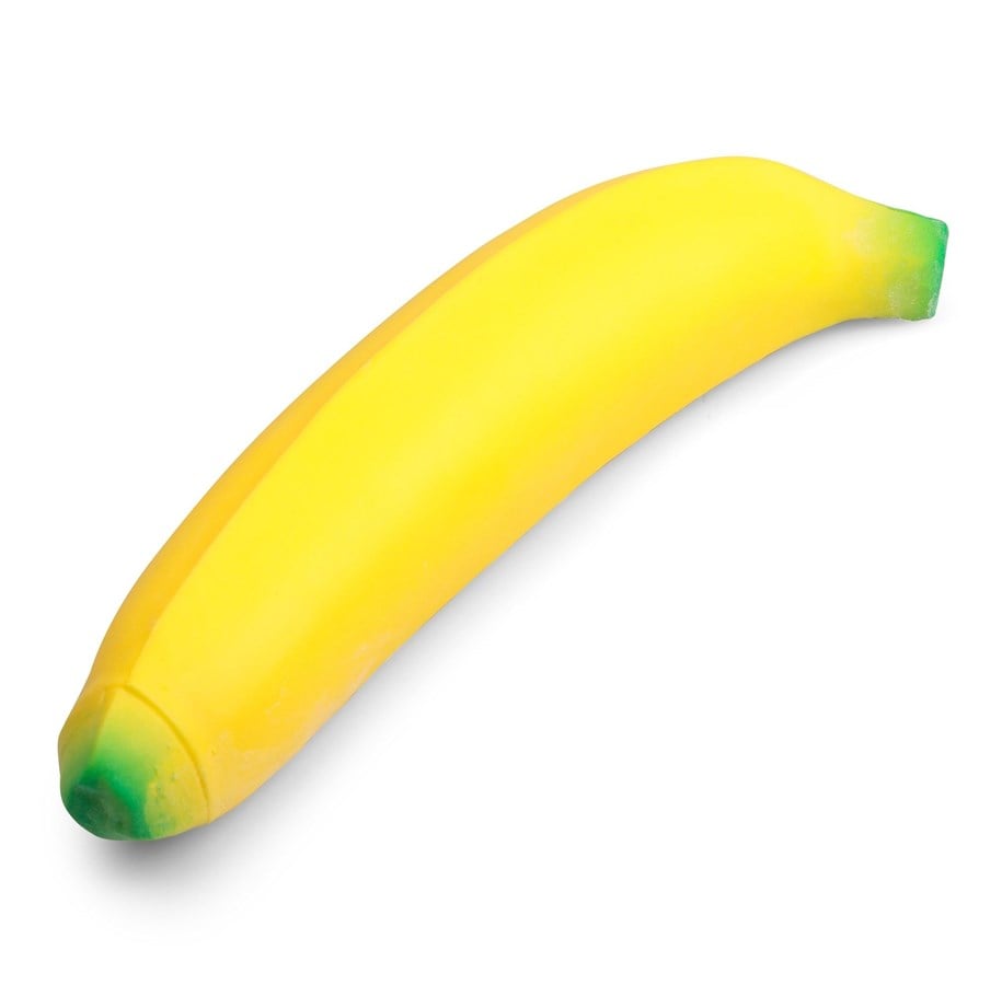 Små gaver til børn - Pocket Money Banana Stress Toy - 30232