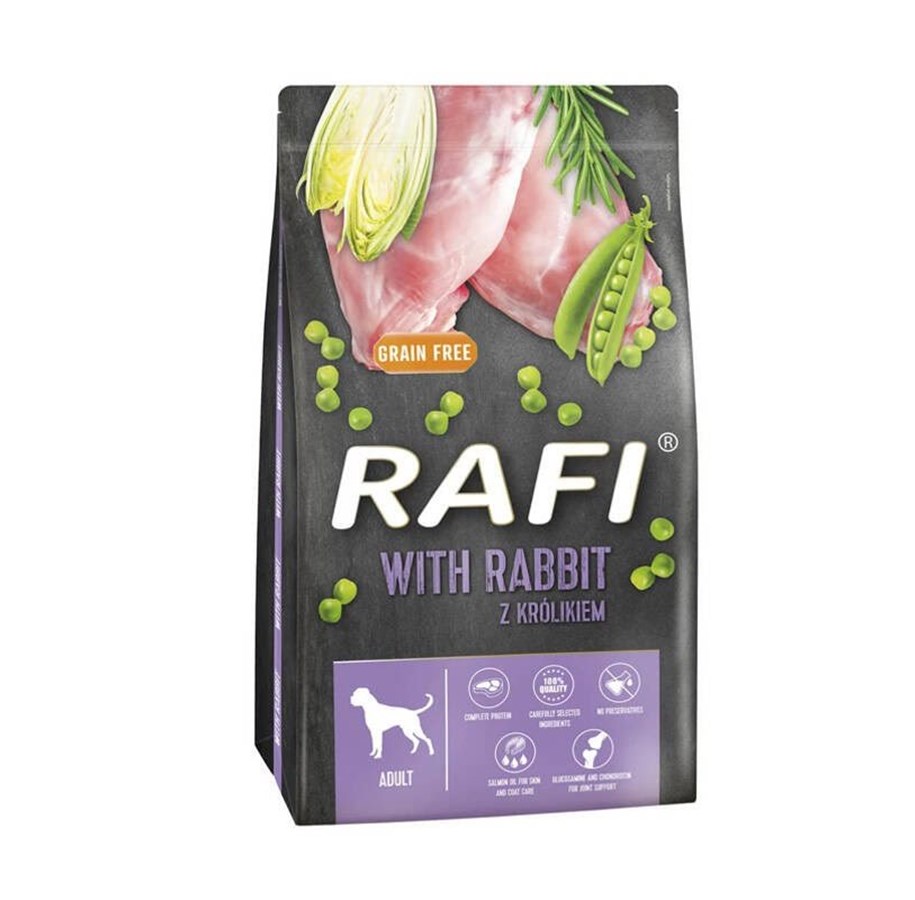 Hunde - Dolina Noteci Rafi with rabbit - dry dog food - 10kg - 5902921305521