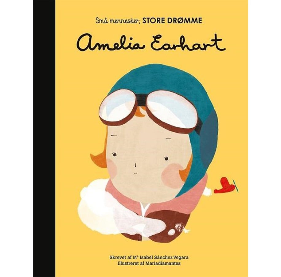 Børnebøger - Amelia Earhart - Børnebog - Hardback - 9788793752030