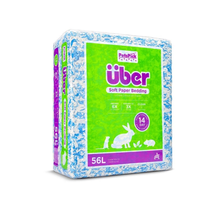 Kanin & gnaver - Über Papirstrøelse 56 L Blå/Hvid - 801000/3400PWUBPKBLU