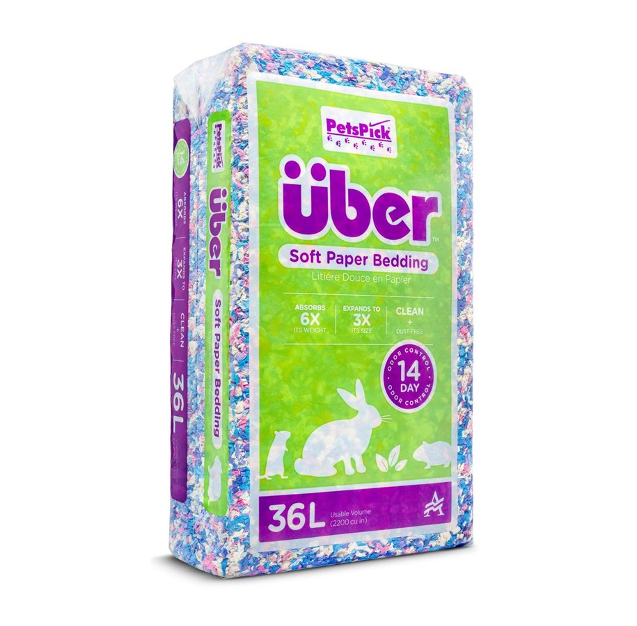 Kanin & gnaver - Über Papirstrøelse 36 L Konfetti - 80500PWUBCONPK