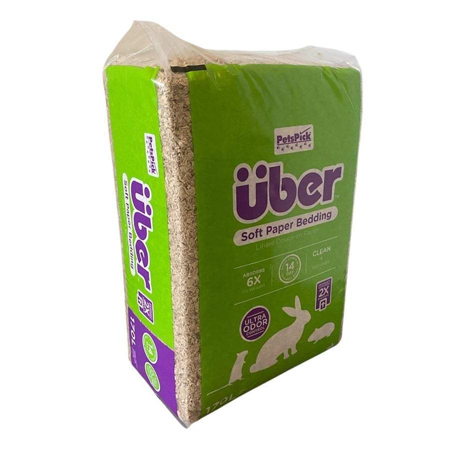 Kanin & gnaver - Über Papirstrøelse 170 L Natur - 802.0PBUB