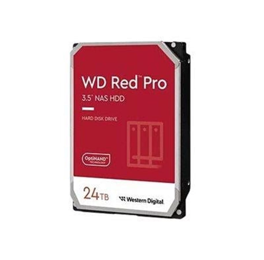 Harddisk - QNAP WD Red Pro WD241KFGX - 24TB - Harddisk - 7211324T-7050400-000-RS - SATA-600 - 3.5" - 7211324T-7050400-000-RS