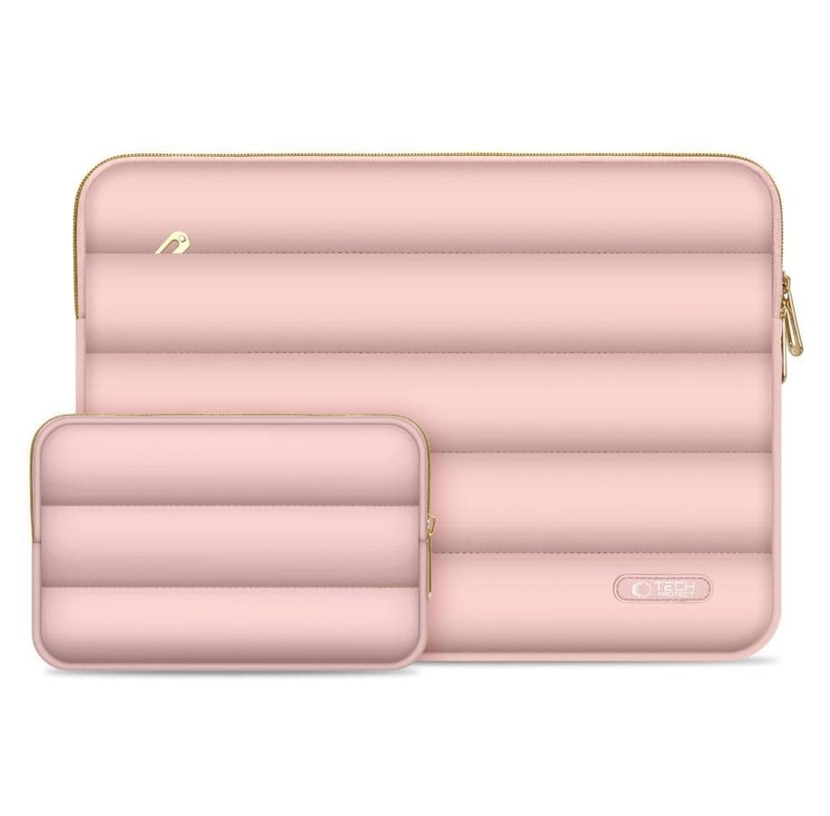 Tasker - Tech-Protect Bag 15-16"  Puffy - Pink - 5906302375394
