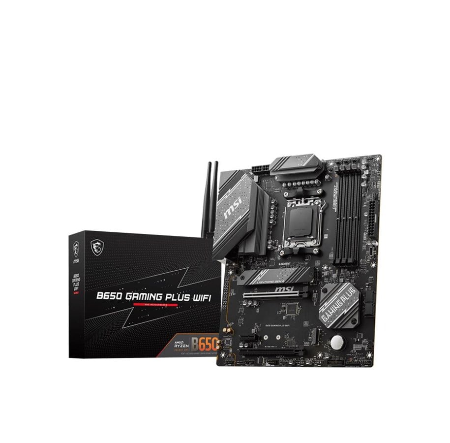 Bundkort - MSI B650 GAMING PLUS WIFI Bundkort - AMD B650 - AMD AM5 socket - DDR5 RAM - ATX - R705724