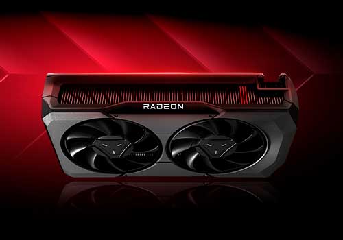 AMD Radeon™ grafikkort med dobbelt blæser