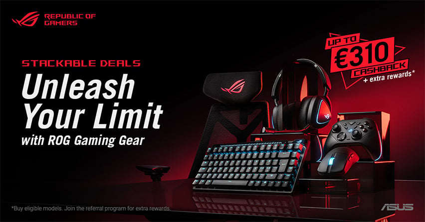 ASUS ROG Unleash Your Limit Cashback - Proshop