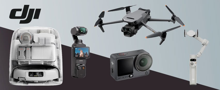 DJI products banner