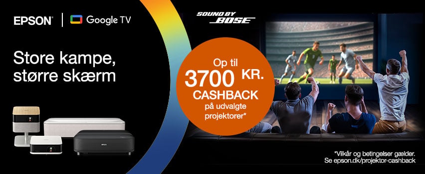 Epson projektor cashback